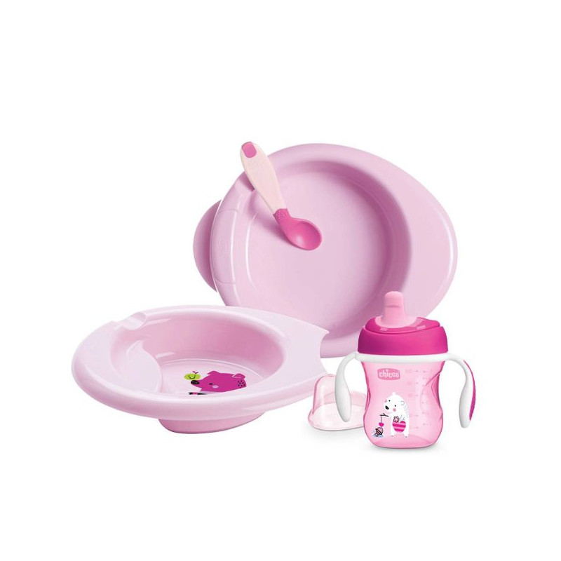 SET CH PAPPA 6M+ ROSA C/CU